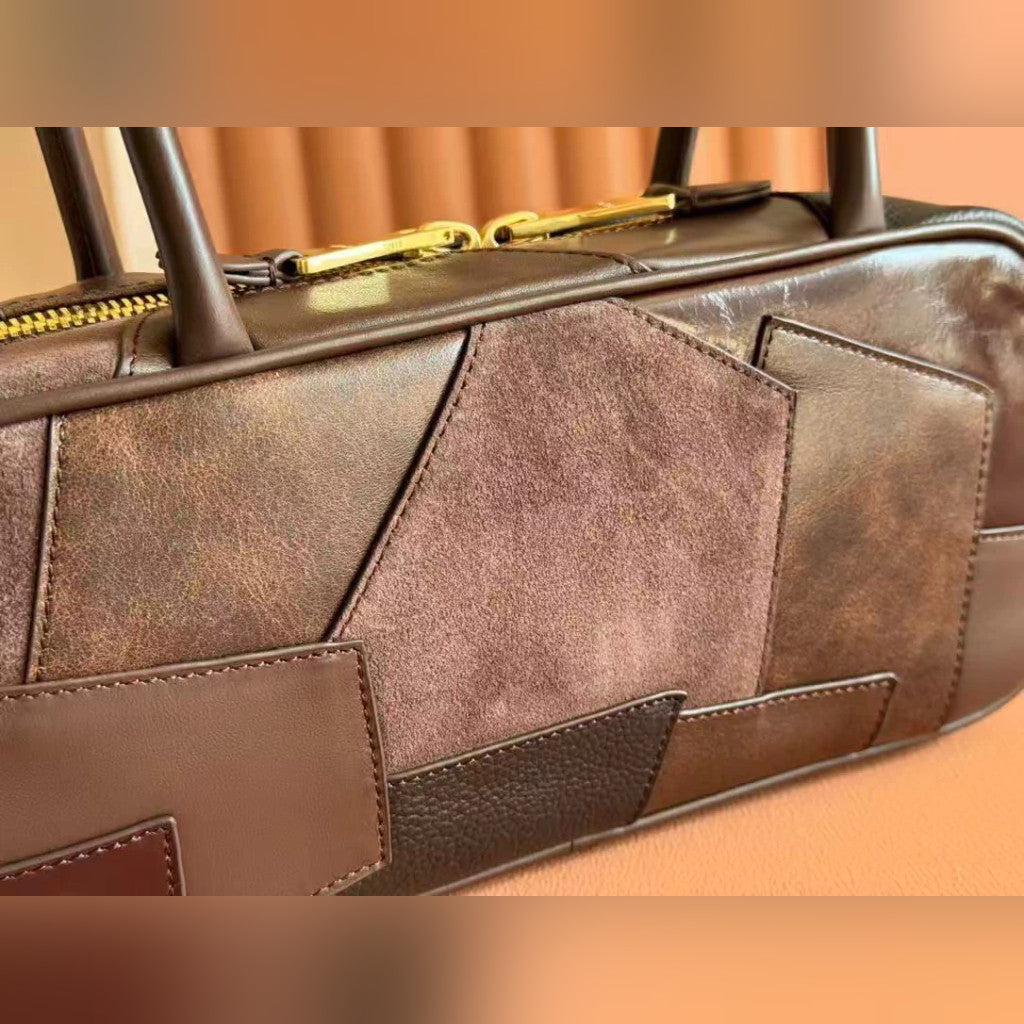 Miu Miu Arcadie Leather Patchwork 10.6" (27 cm)