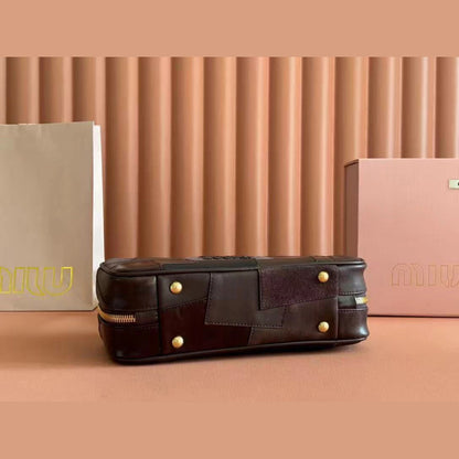 Miu Miu Arcadie Leather Patchwork 10.6" (27 cm)