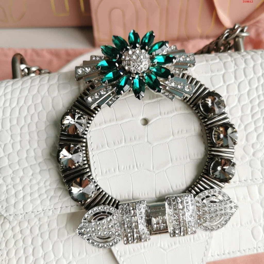 Miu Miu Treasure White 11" (28 cm)