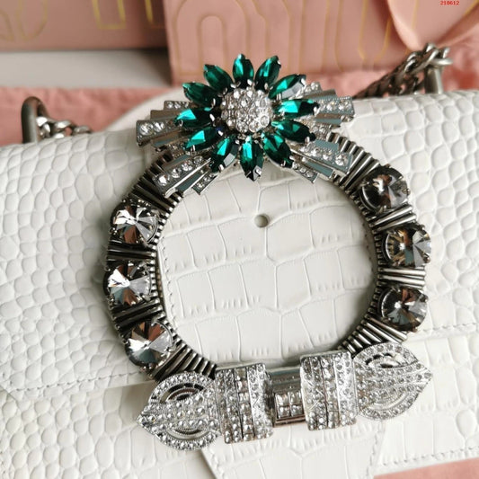 Miu Miu Treasure White 11" (28 cm)