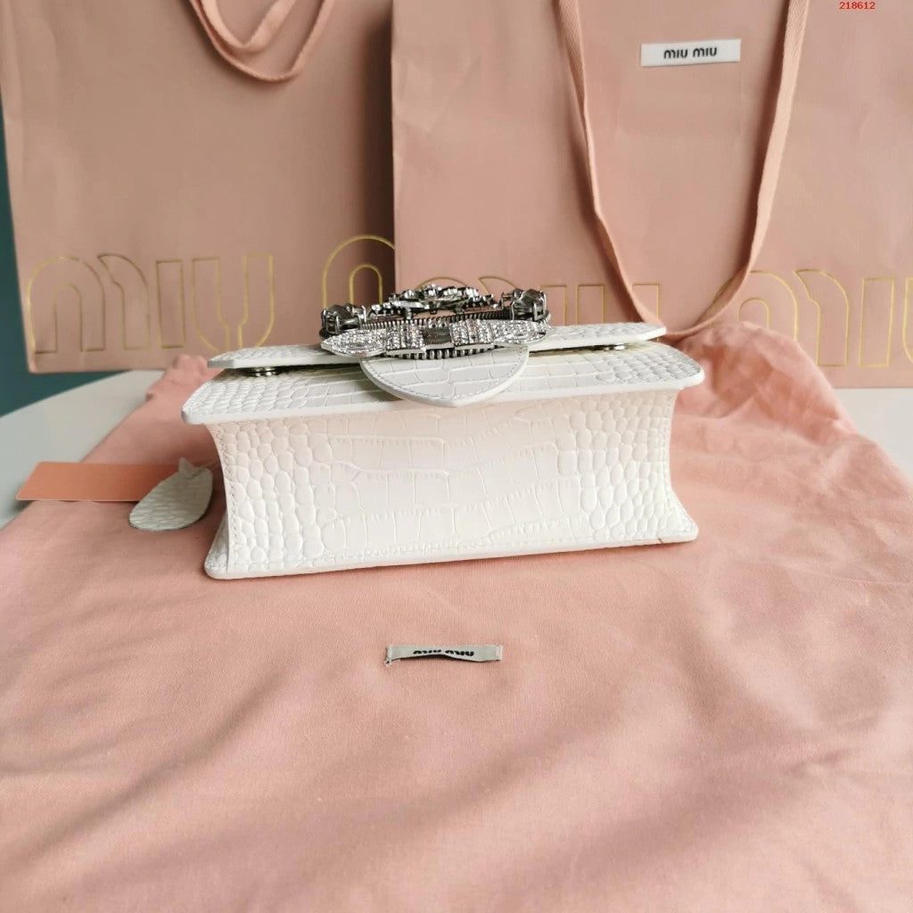 Miu Miu Treasure White 11" (28 cm)