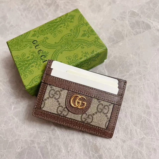 Gucci Card Holder GG 2.8" (7 cm)
