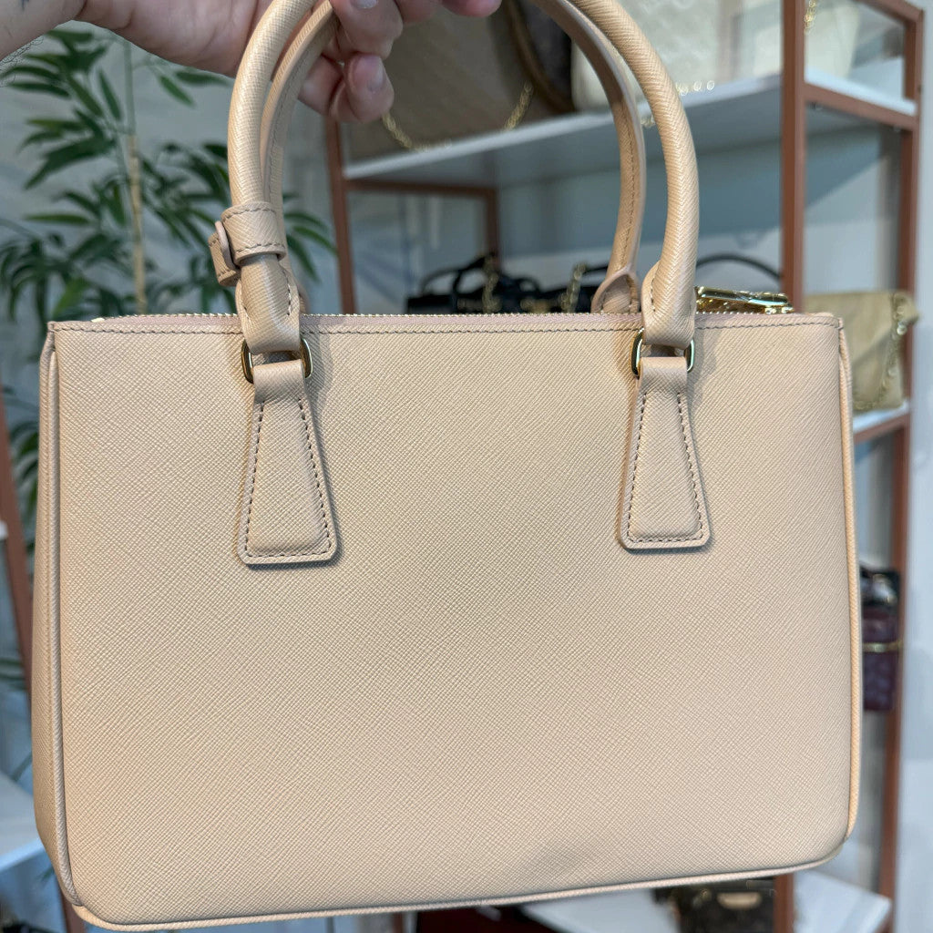 Prada Galleria Saffiano Nude 11" (28 cm)