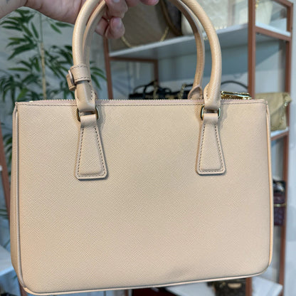 Prada Galleria Saffiano Nude 11" (28 cm)