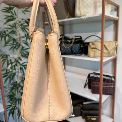 Prada Galleria Saffiano Nude 11" (28 cm)