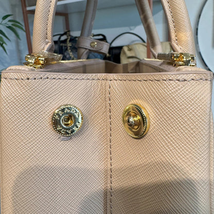 Prada Galleria Saffiano Nude 11" (28 cm)