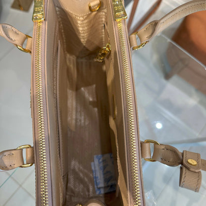 Prada Galleria Saffiano Nude 11" (28 cm)