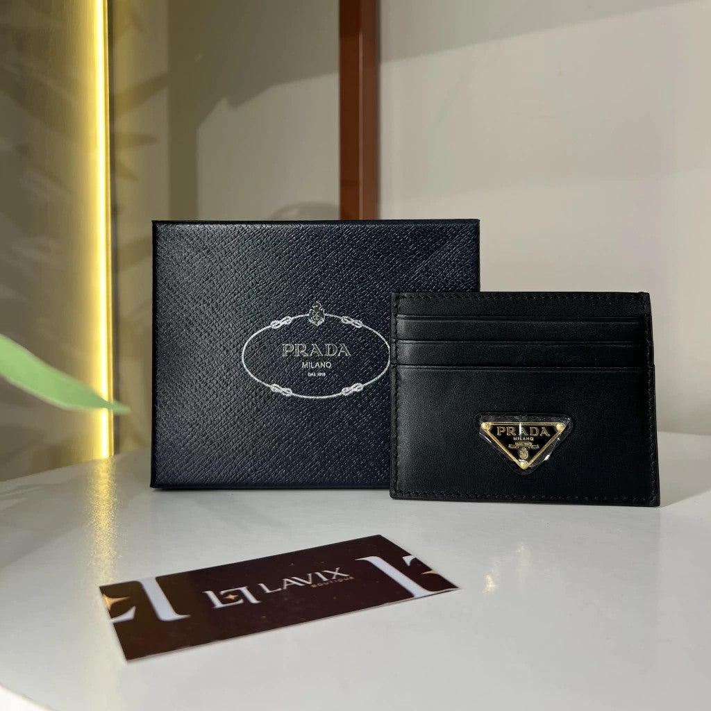 Prada Card Holder Black