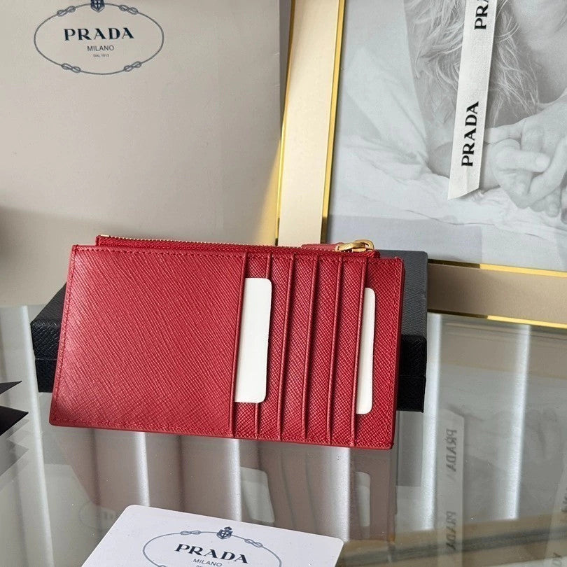 Prada Rubino Essenziale Wallet Red 5.1" (13 cm)