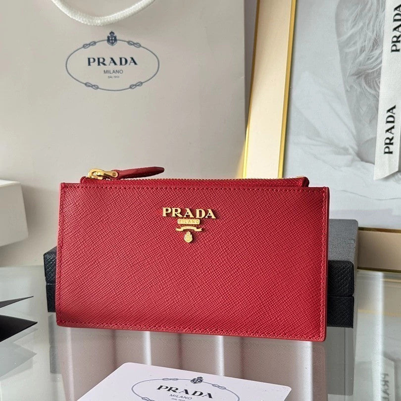Prada Rubino Essenziale Wallet Red 5.1" (13 cm)