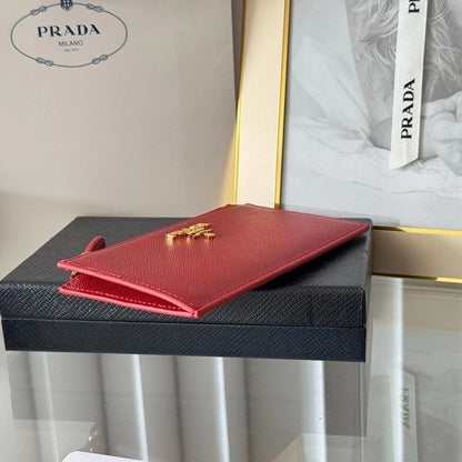 Prada Rubino Essenziale Wallet Red 5.1" (13 cm)