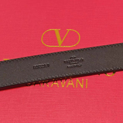 Valentino VLogo Crystal Belt