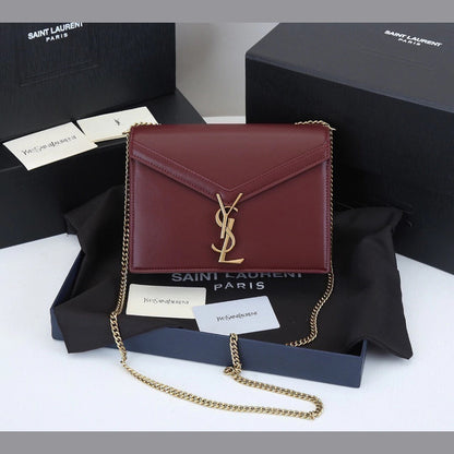 YSL Cassandre Burgundy 7.5" (19 cm)