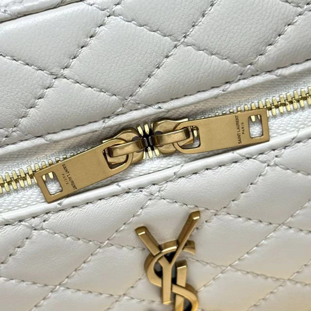 YSL Gaby Nécessaire Off-White 7.1" (18 cm)