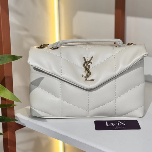 YSL Loulou Off-White 9.1" (23 cm)