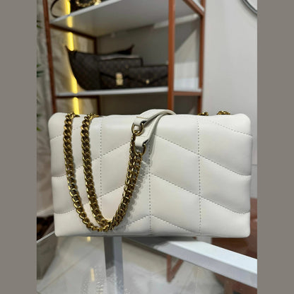 YSL Loulou Off-White 9.1" (23 cm)