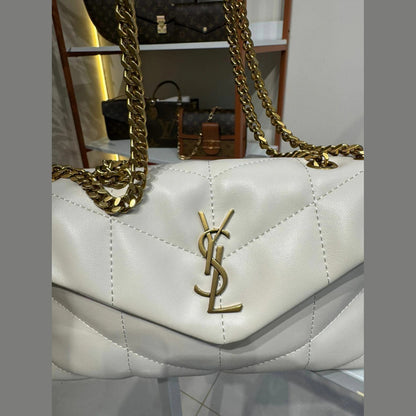 YSL Loulou Off-White 9.1" (23 cm)