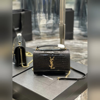 YSL Sunset Croco 7.5" (19 cm)