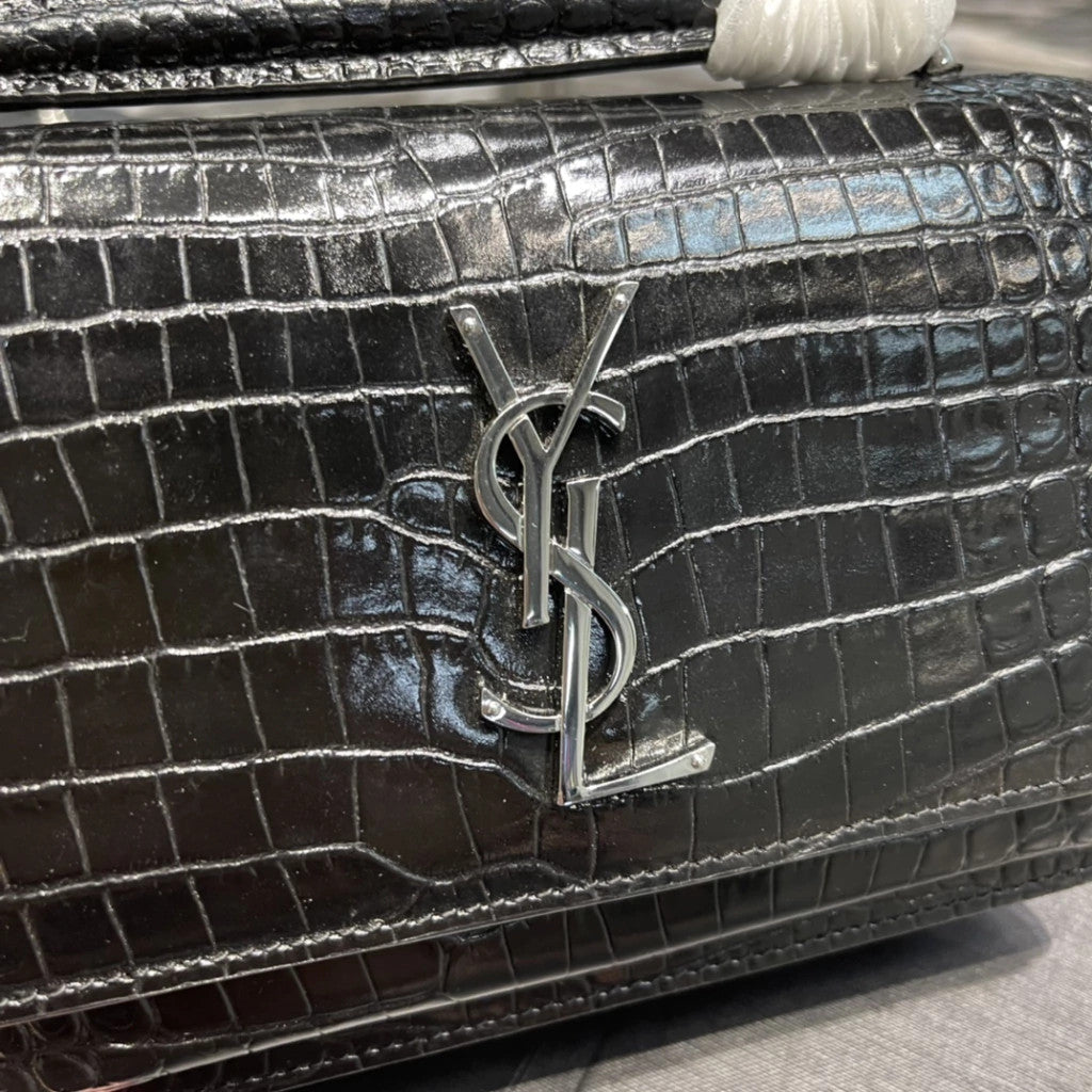 YSL Sunset Croco 7.5" (19 cm)