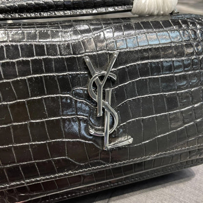 YSL Sunset Croco 7.5" (19 cm)