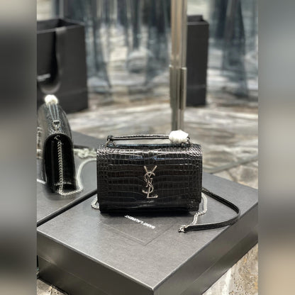 YSL Sunset Croco 7.5" (19 cm)