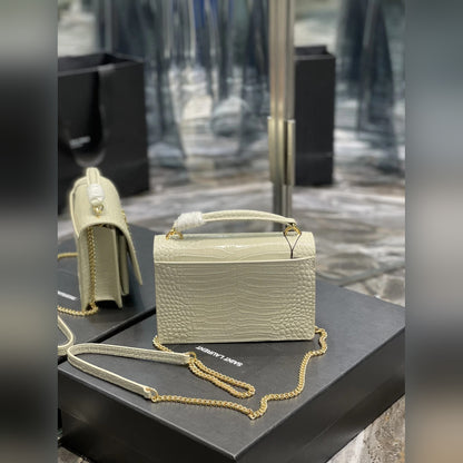 YSL Sunset Croco 7.5" (19 cm)