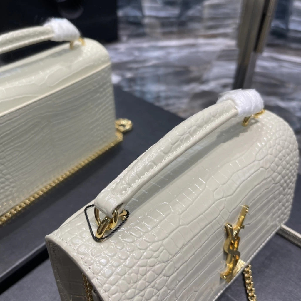 YSL Sunset Croco 7.5" (19 cm)