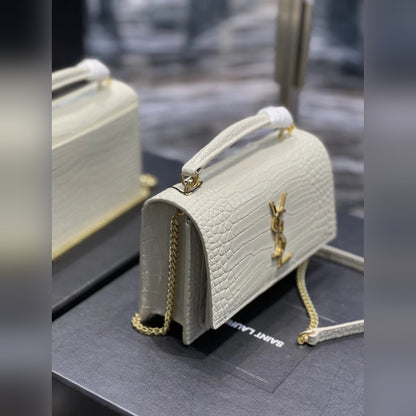 YSL Sunset Croco 7.5" (19 cm)